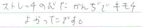 �X�g���b�`�̂т����񂶂ŃL���`�悩�����ł��B