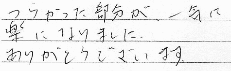 �炩�����������A��C�Ɋy�ɂȂ�܂����B���肪�Ƃ��������܂��B