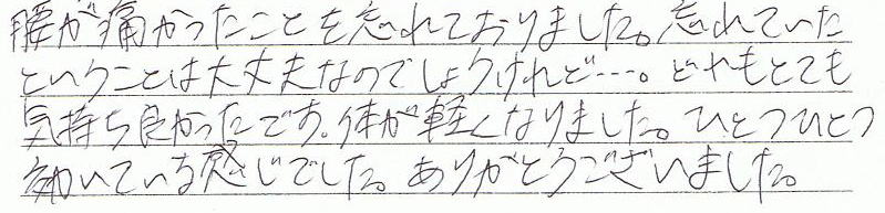 �����ɂ��������Ƃ�Y��Ă���܂����B�Y��Ă����Ƃ������Ƃ͑��v�Ȃ̂ł��傤����ǁc�B�ǂ���ƂĂ��C�����ǂ������ł��B�̂��y���Ȃ�܂����B�ЂƂЂƂ����Ă��銴���ł����B���肪�Ƃ��������܂����B